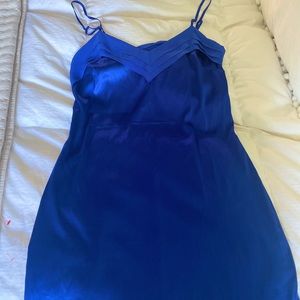 La Perla Blue slip dress